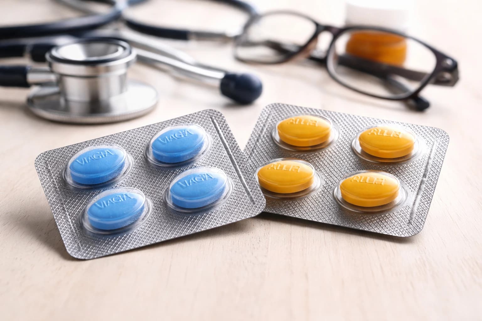 Sildelafil and Clasis pills