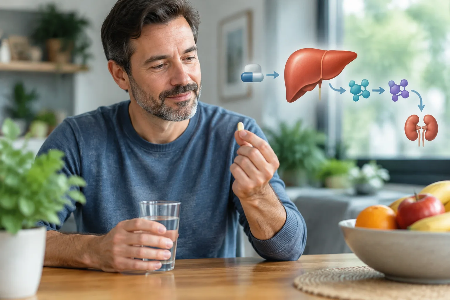 How is tadalafil metabolized?