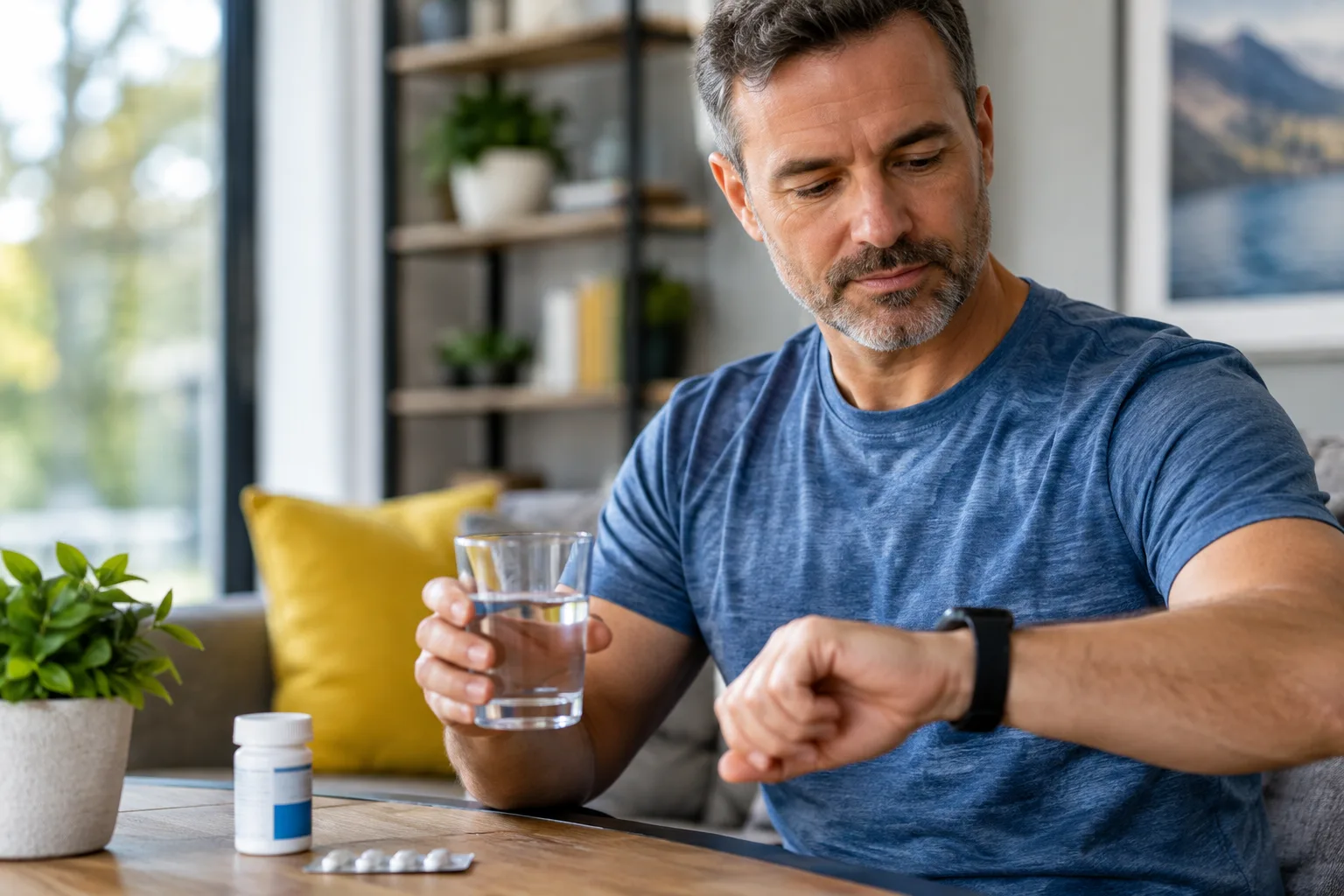 Does tadalafil affect heart rate?